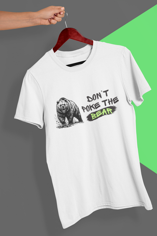 Don't Poke The Bear Unisex Heavy Cotton Tee