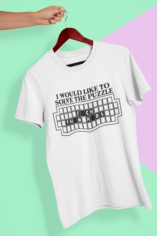 I Would Like to Solve The Puzzle - Unisex Jersey Short Sleeve Tee